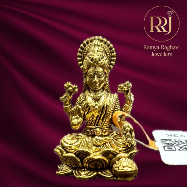 Gold Lakshmi Devi Idol