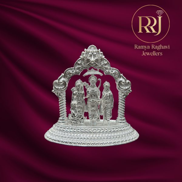 Silver Ram Parivar Idol
