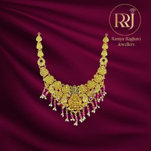 Royal Temple Gold Necklace