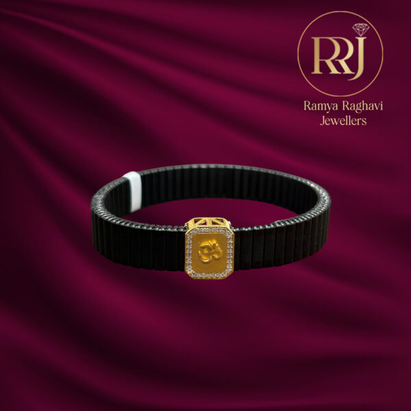 Auspicious Gold Om Bracelet