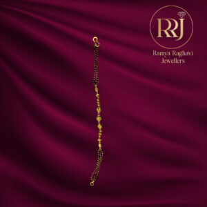 Stylish Gold Beaded Bracelet