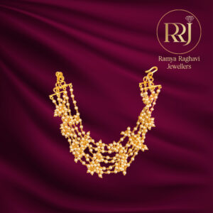 The Moti Mala Ear Chain