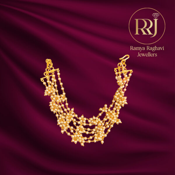 The Moti Mala Ear Chain