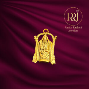 Antique Venkateswara Gold Pendant