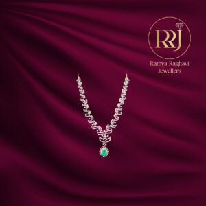 The Emerald Vine Diamond Necklace
