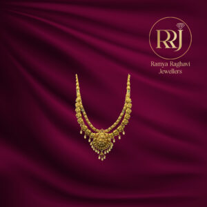 The Mahadeva Lakshmi Gold Haaram