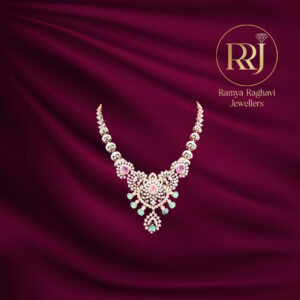 The Pink Rose Diamond Necklace